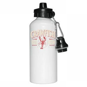 Crawfish Boil Crew Cool Gift Cajun Season Lover Party Funny Tee Gift Aluminum Water Bottle