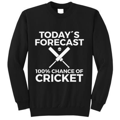 Cricket Bat Cricket Ball Indian Flag India Cricket Sweatshirt