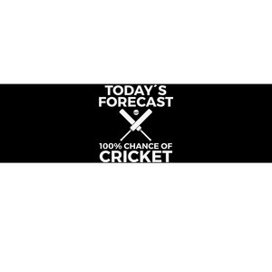 Cricket Bat Cricket Ball Indian Flag India Cricket Bumper Sticker