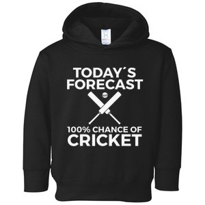 Cricket Bat Cricket Ball Indian Flag India Cricket Toddler Hoodie