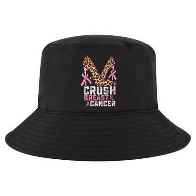 Crush Breast Cancer Warrior  Mom High Heels Pink Ribbon Cool Comfort Performance Bucket Hat