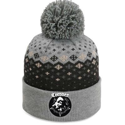 Coroner Band The Baniff Cuffed Pom Beanie