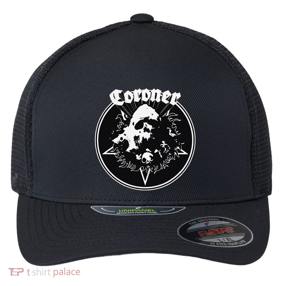 Coroner Band Flexfit Unipanel Trucker Cap