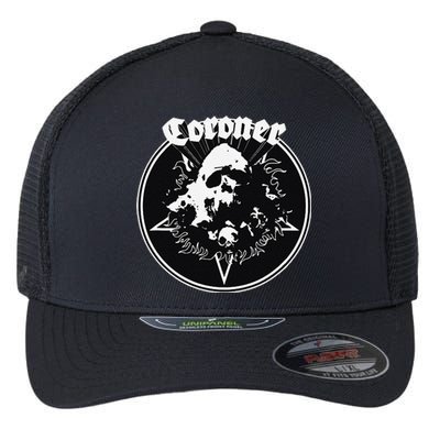 Coroner Band Flexfit Unipanel Trucker Cap