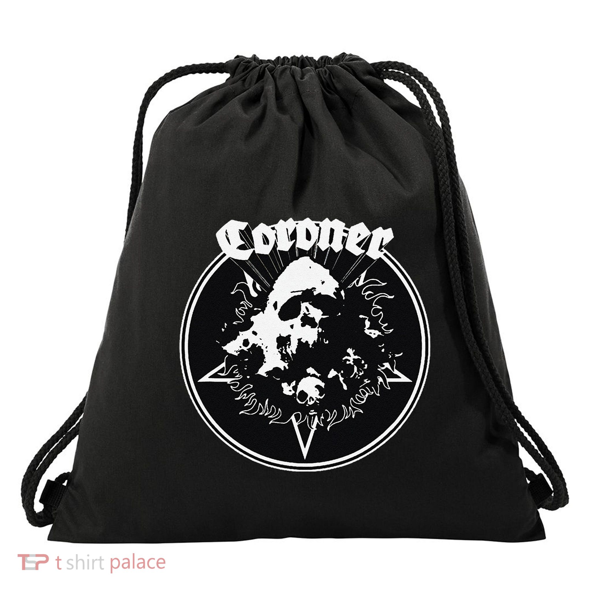 Coroner Band Drawstring Bag