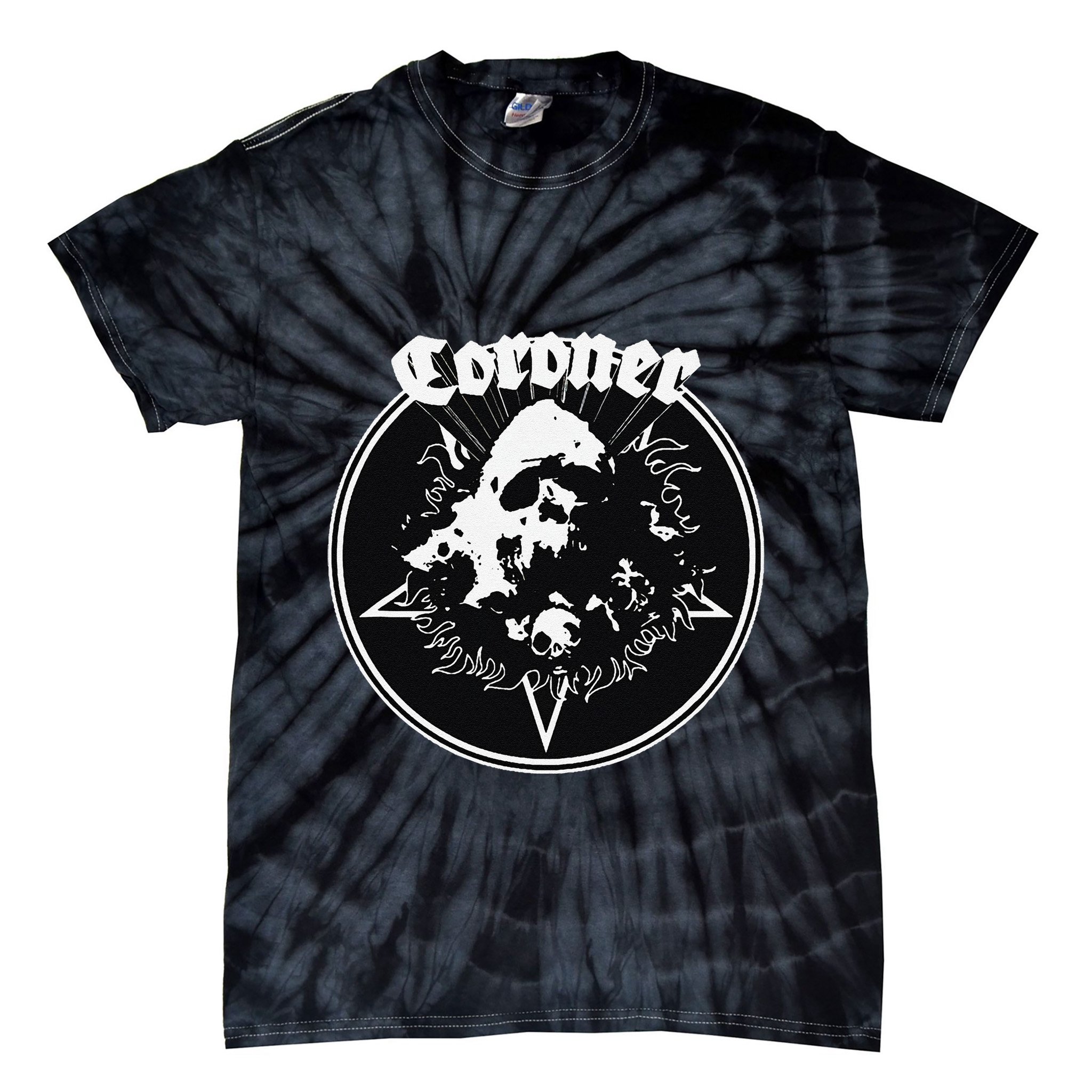 Coroner Band Tie-Dye T-Shirt