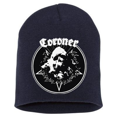 Coroner Band Short Acrylic Beanie