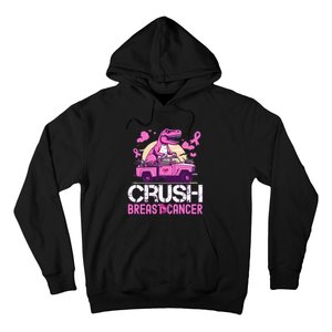 Crush Breast Cancer Awareness Monster Truck Hoodie