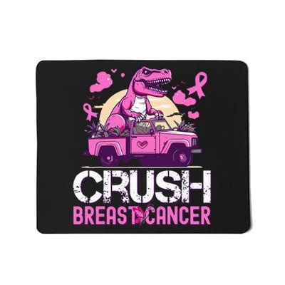 Crush Breast Cancer Awareness Monster Truck Mousepad