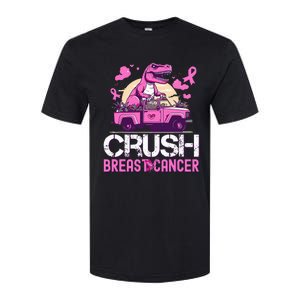 Crush Breast Cancer Awareness Monster Truck Softstyle CVC T-Shirt