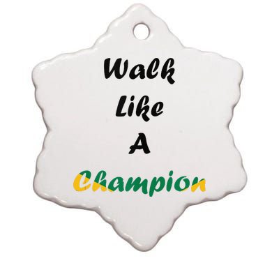 Champion Buju Concert Ceramic Star Ornament