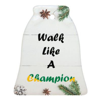 Champion Buju Concert Ceramic Bell Ornament