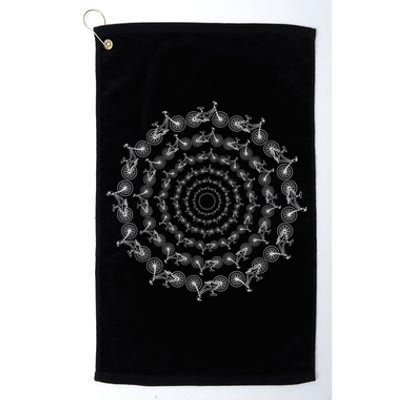 Cycling Bicycle Platinum Collection Golf Towel