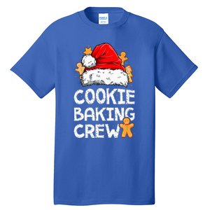 Cookie Baking Crew Christmas Santa Family Gingerbread Team Tall T-Shirt