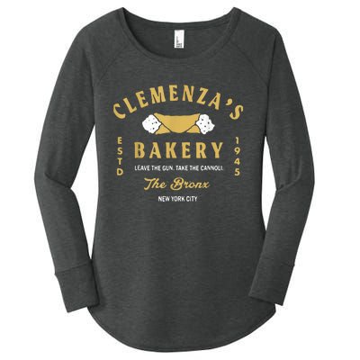 Clemenzas Bakery Women's Perfect Tri Tunic Long Sleeve Shirt