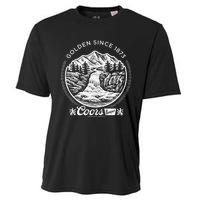 C.O.O.Rs Brewing Company Golden Since Vintage Banquet Badge Cooling Performance Crew T-Shirt