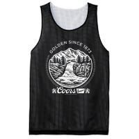 C.O.O.Rs Brewing Company Golden Since Vintage Banquet Badge Mesh Reversible Basketball Jersey Tank