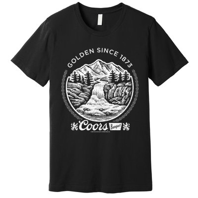 C.O.O.Rs Brewing Company Golden Since Vintage Banquet Badge Premium T-Shirt