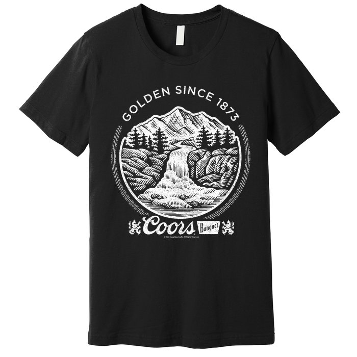 C.O.O.Rs Brewing Company Golden Since Vintage Banquet Badge Premium T-Shirt