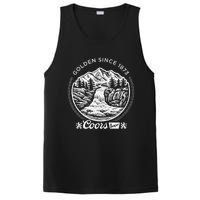 C.O.O.Rs Brewing Company Golden Since Vintage Banquet Badge PosiCharge Competitor Tank