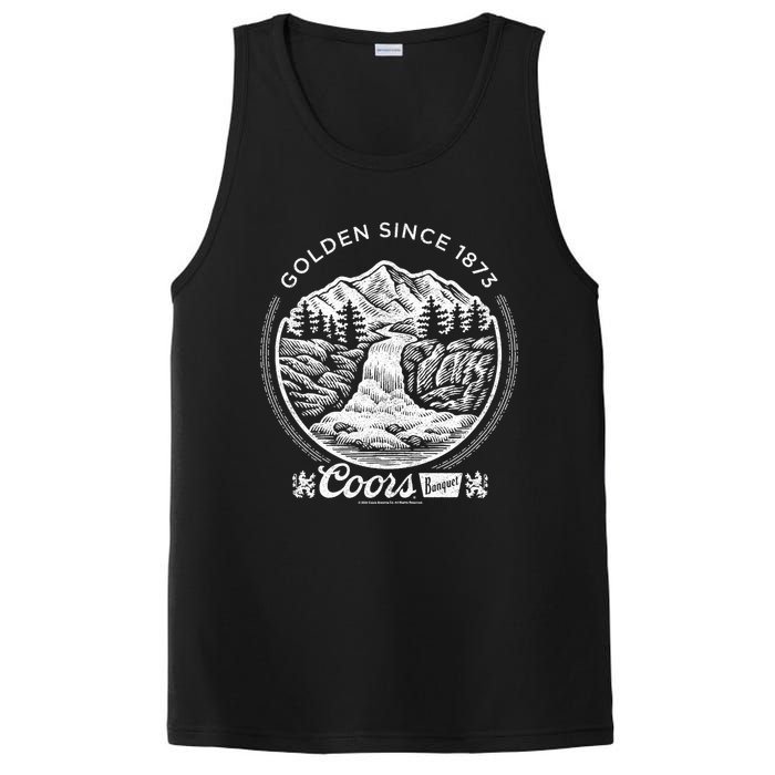 C.O.O.Rs Brewing Company Golden Since Vintage Banquet Badge PosiCharge Competitor Tank