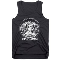 C.O.O.Rs Brewing Company Golden Since Vintage Banquet Badge Tank Top