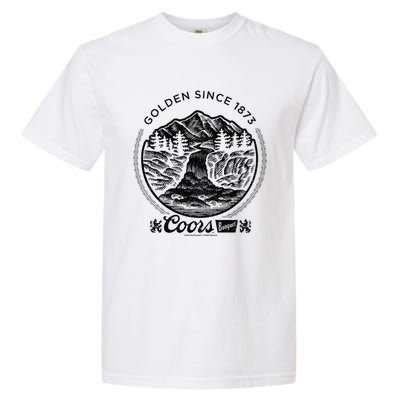 C.O.O.Rs Brewing Company Golden Since Vintage Banquet Badge Garment-Dyed Heavyweight T-Shirt