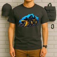 Cartoon Bulldozer T-Shirt
