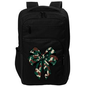 Coquette Bow Camouflage Impact Tech Backpack