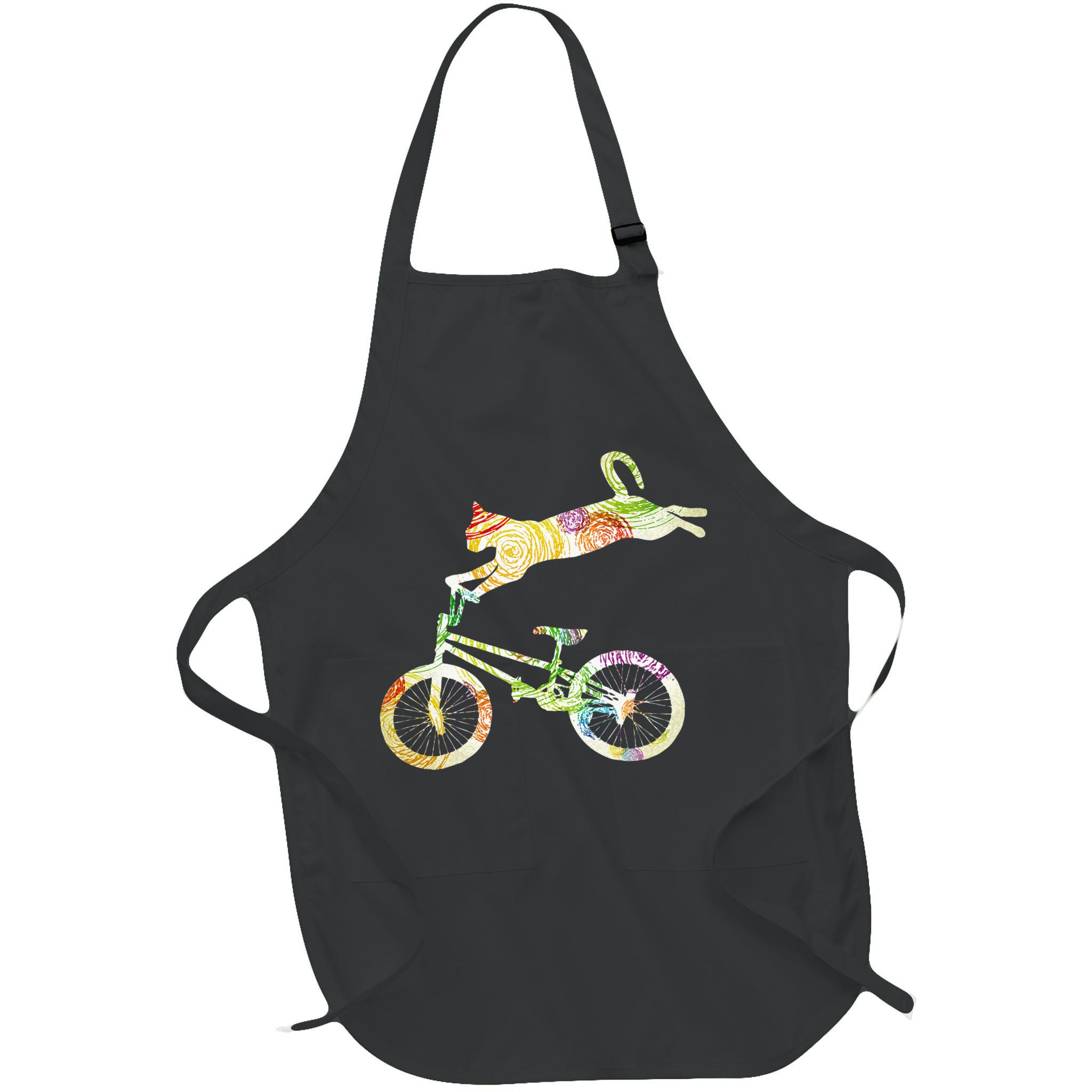 Cat Bike Cycling Bicycle Your Gift Collection Apron