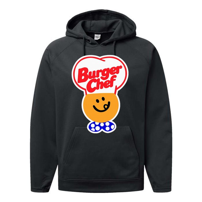 Chef Burger Classic Performance Fleece Hoodie