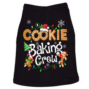 Cookie Baking Crew Cooking Lover Santa Xmas Gingerbread Doggie Tank