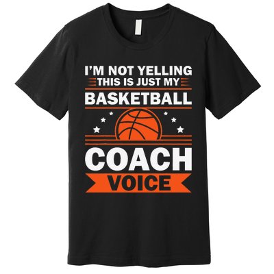 Cool Basketball Coach For  Team Basketball Coaching Premium T-Shirt