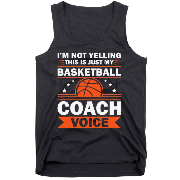 Cool Basketball Coach For  Team Basketball Coaching Tank Top