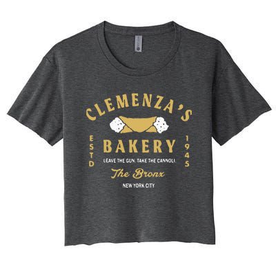 Clemenzas Bakery Women's Crop Top Tee