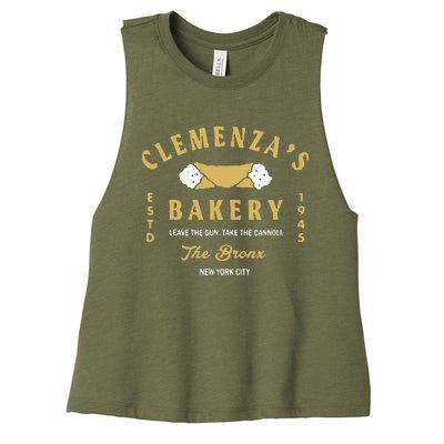 Clemenzas Bakery Women's Racerback Cropped Tank