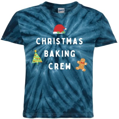 Christmas Baking Crew Kids Tie-Dye T-Shirt