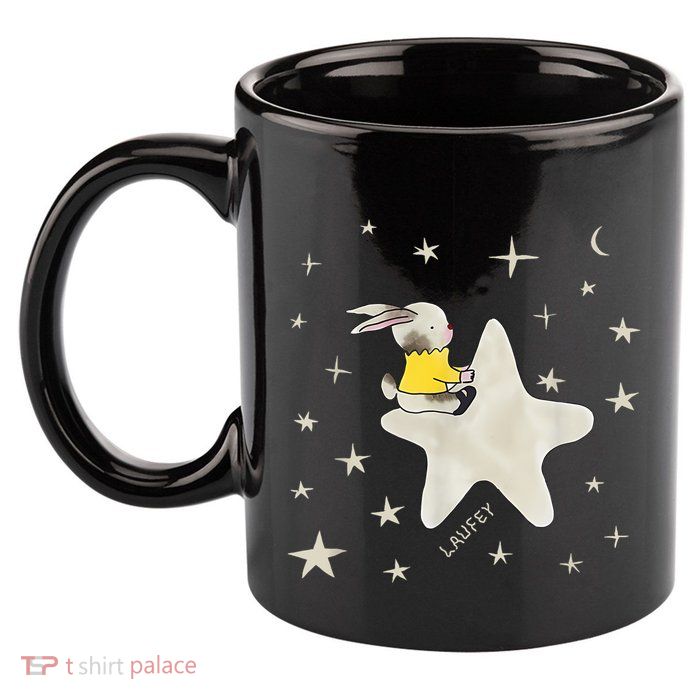 Celestial Bunny 11oz C Handle Ceramic Mug
