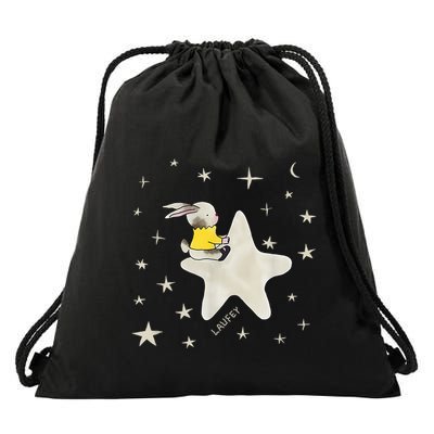 Celestial Bunny Drawstring Bag