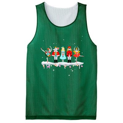 Christmas Ballet Clara Mouse King Princess Nutcracker Mesh Reversible Basketball Jersey Tank