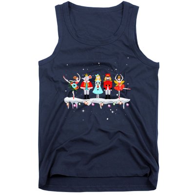 Christmas Ballet Clara Mouse King Princess Nutcracker Tank Top