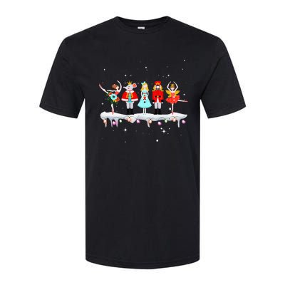 Christmas Ballet Clara Mouse King Princess Nutcracker Softstyle® CVC T-Shirt