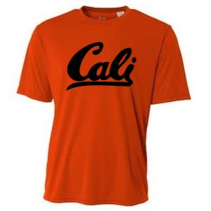 CALI Black Cooling Performance Crew T-Shirt