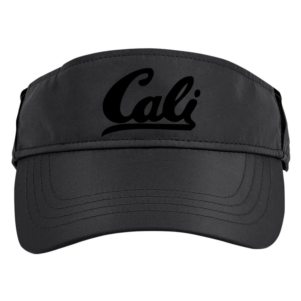 CALI Black Adult Drive Performance Visor