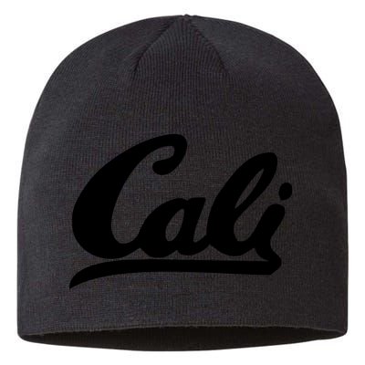 CALI Black Sustainable Beanie