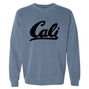 CALI Black Garment-Dyed Sweatshirt