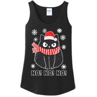 Cute Black Cat Xmas Christmas Xmas Outfit Ladies Essential Tank