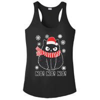 Cute Black Cat Xmas Christmas Xmas Outfit Ladies PosiCharge Competitor Racerback Tank