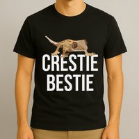 Crestie Bestie Crested Gecko Reptile Lizard Pet Lover Gift T-Shirt
