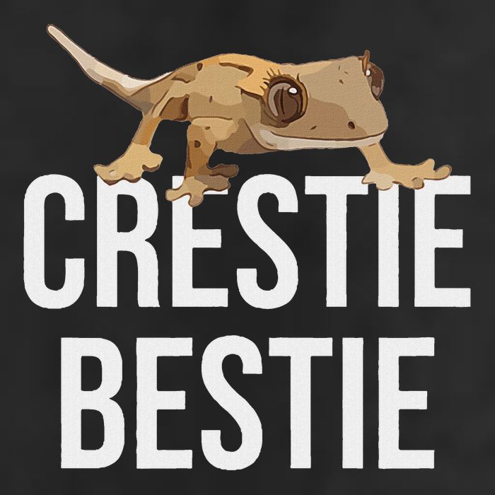 Crestie Bestie Crested Gecko Reptile Lizard Pet Lover Gift Beanie